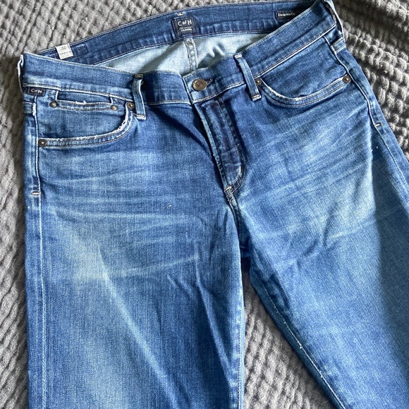 CITIZENS OF HUMANITY Emannuelle Slim Boot Jeans Worn - Picture 3 of 6